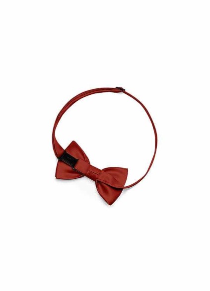 Gentlemen's Collection Boy's Matte Satin pre-tied bow tie