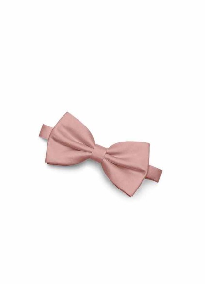 Gentlemen's Collection Men's Matte Satin pre-tied bow tie