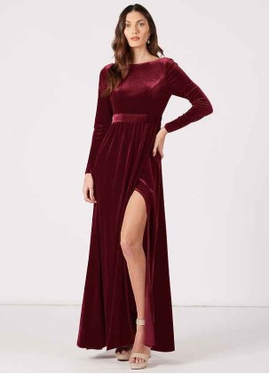 Cootoney Brynn Velvet Dress