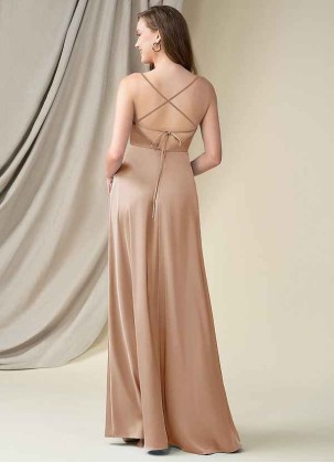 Cootoney Madaleine Stretch Satin Dress