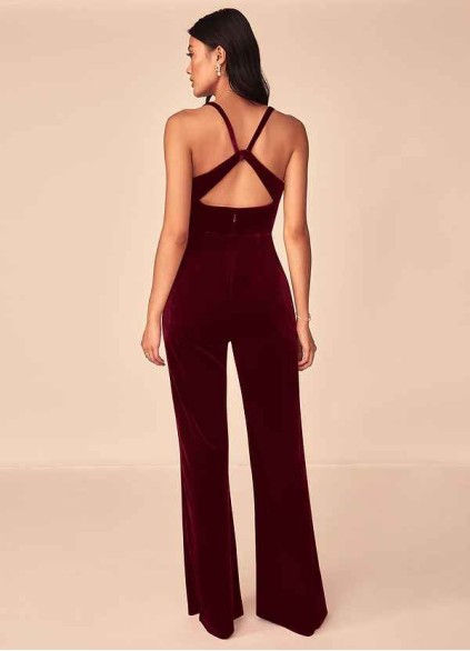 Cootoney Emmette Velvet Jumpsuit