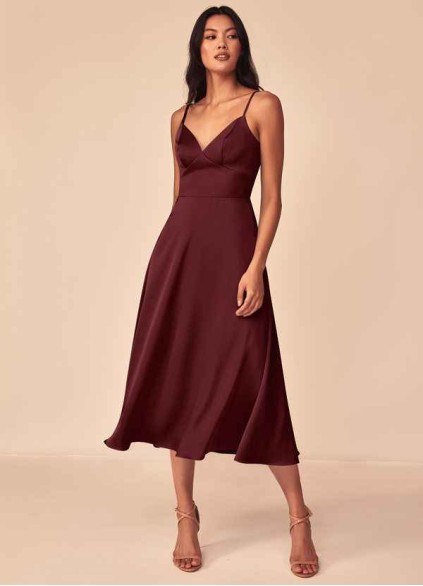 Cootoney Dottie Stretch Satin Dress