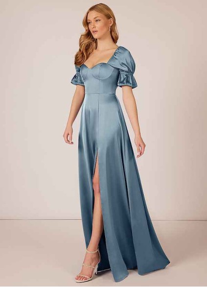 Cootoney Harlie Stretch Satin Dress