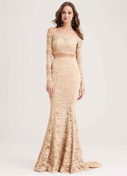 PT101 5 Cootoney Signature Lace Fit-and-flare Skirt