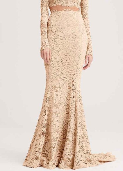 PT101 5 Cootoney Signature Lace Fit-and-flare Skirt