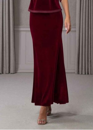 Cootoney Zana Velvet Skirt
 ( Final Sale )