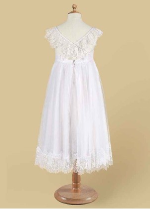 Cootoney Guava Flower Girl Dress