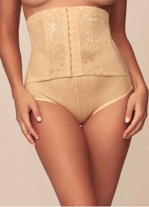 High Waisted Compressing Corset Tummy Shaper Briefs