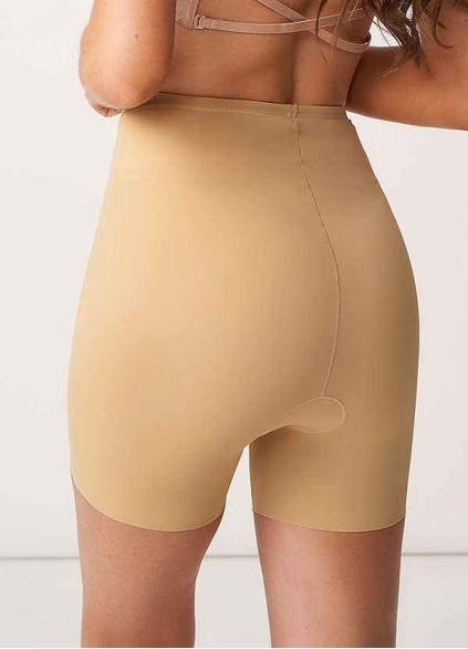 High Waisted Seamless Mid Thigh Shorts