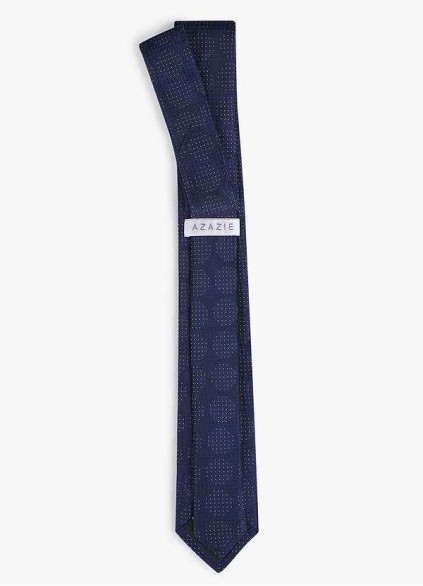 Stylized Pin Dot Skinny Tie