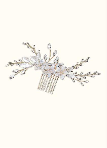 Romantic Floral Haircombs